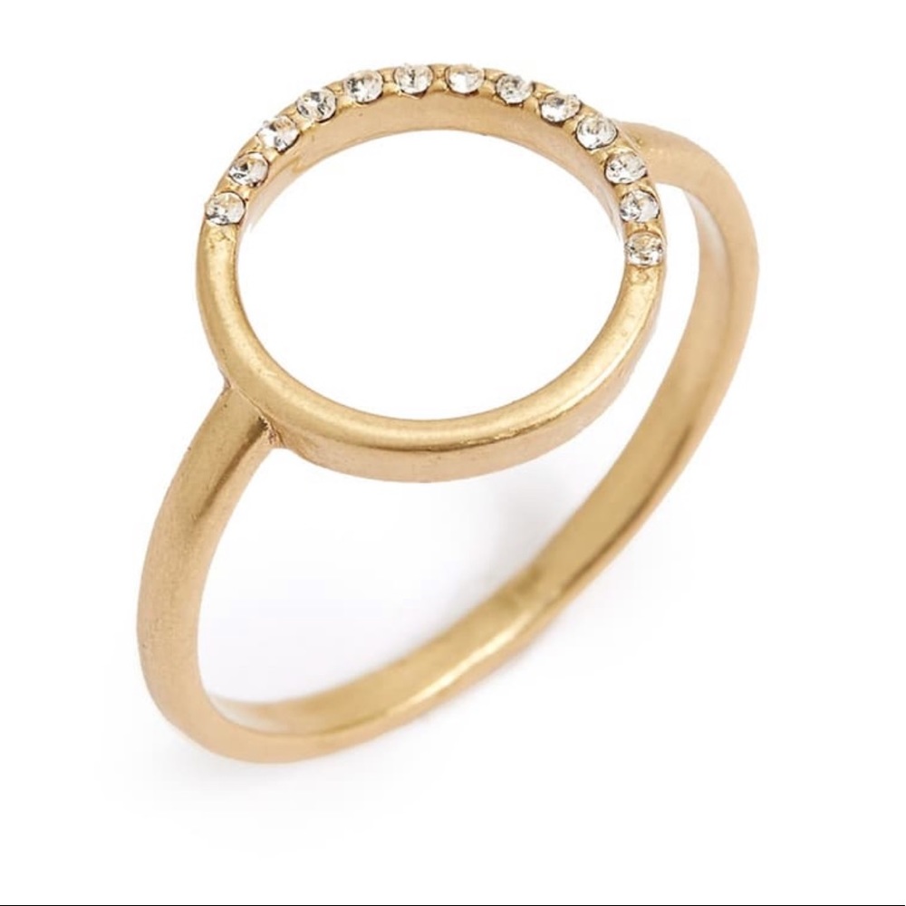 Madewell Luster Circle Ring (size 8)